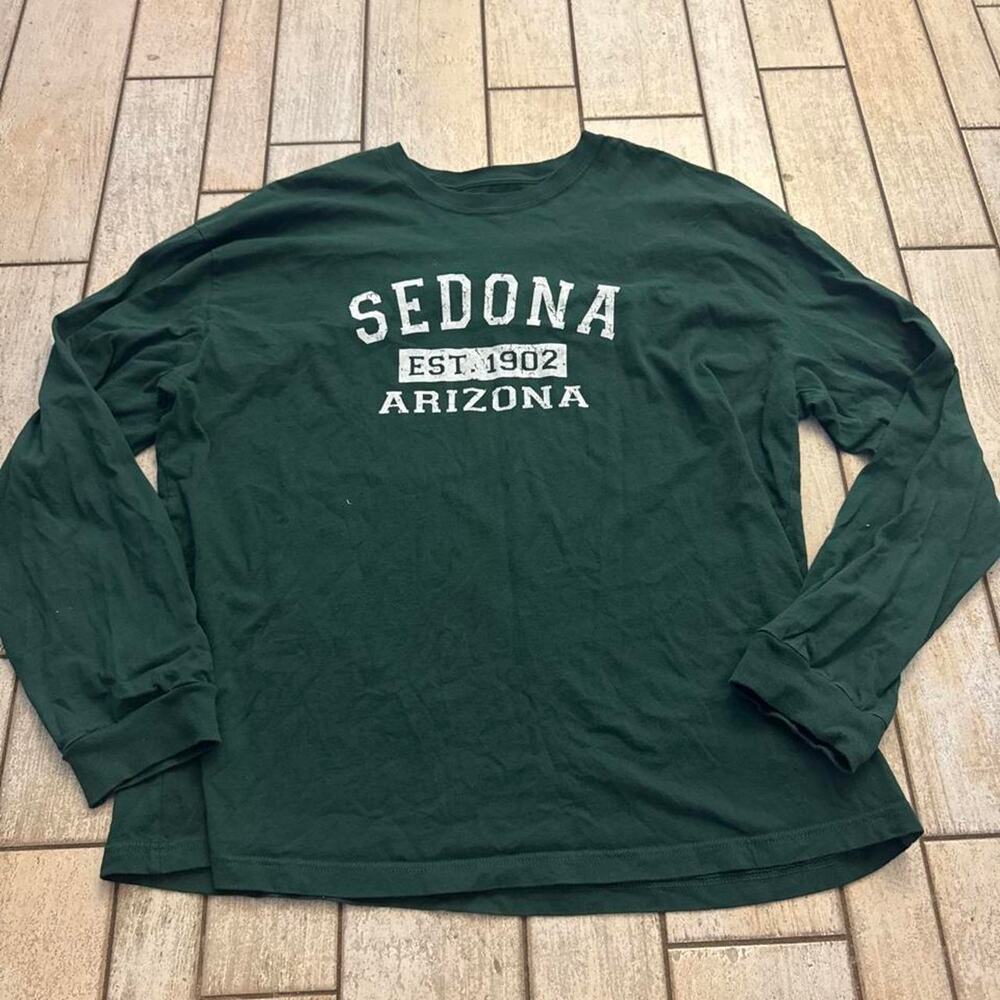 Green Sedona Arizona long sleeve shirt